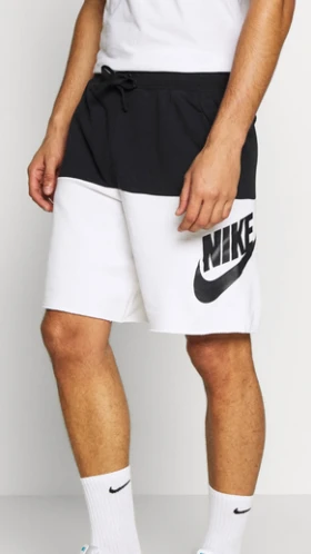 New With Tags Men's Nike Athletic Gym Alumni Muscle Logo Shorts Joggers Black
